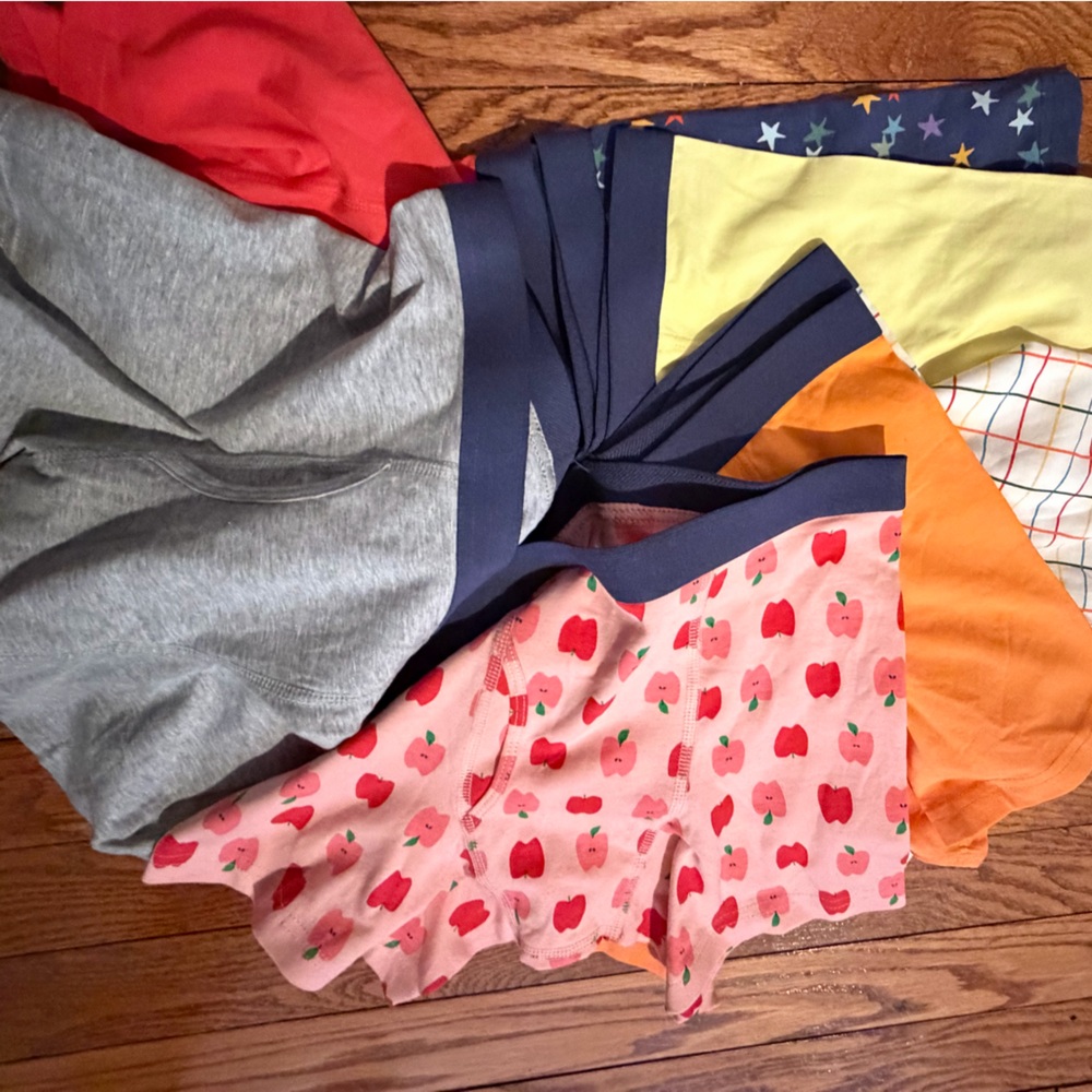 Primary Set of 7 “Warm Fall Mix” Boxer Briefs